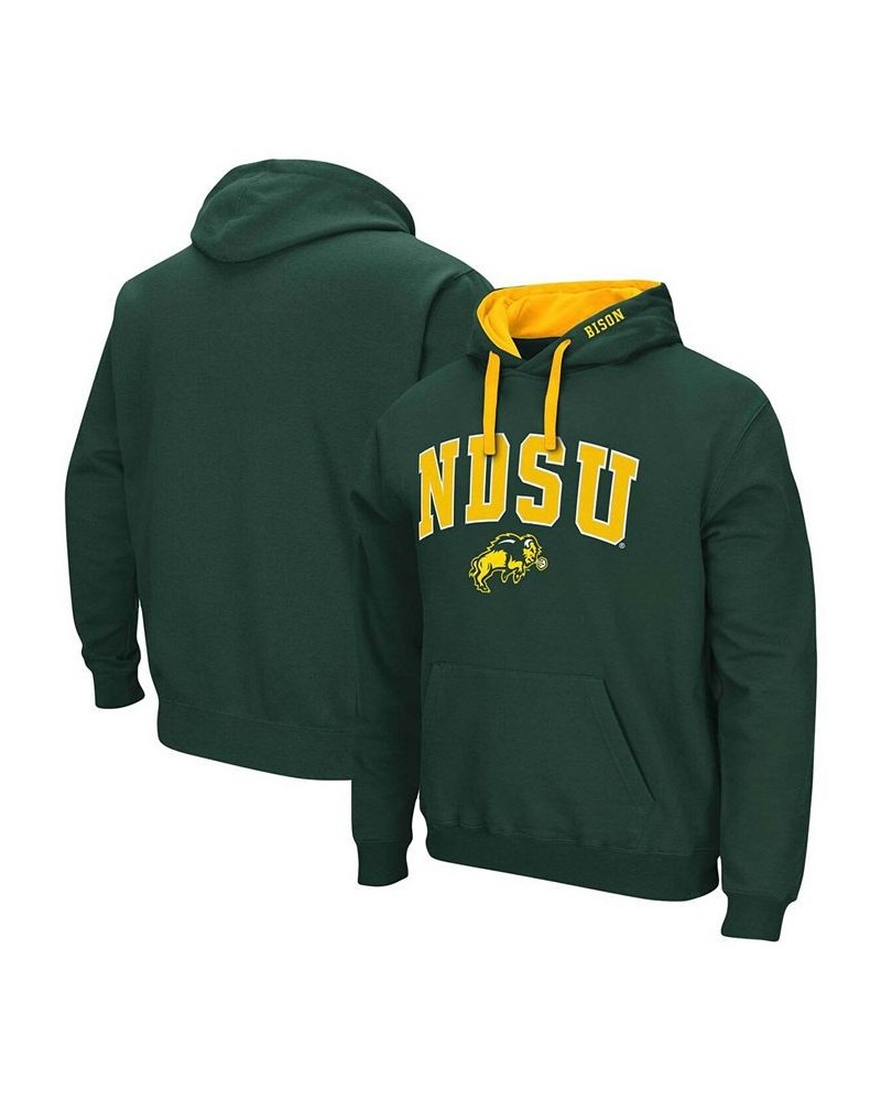 Men's Green NDSU Bison Arch Logo 2.0 Pullover Hoodie $29.49 Sweatshirt