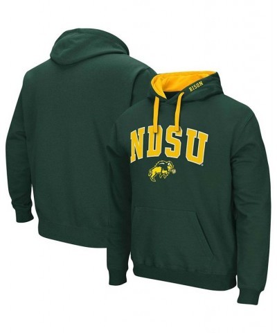 Men's Green NDSU Bison Arch Logo 2.0 Pullover Hoodie $29.49 Sweatshirt