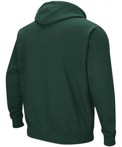 Men's Green NDSU Bison Arch Logo 2.0 Pullover Hoodie $29.49 Sweatshirt