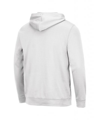 Men's White BYU Cougars Lantern Pullover Hoodie $32.50 Sweatshirt