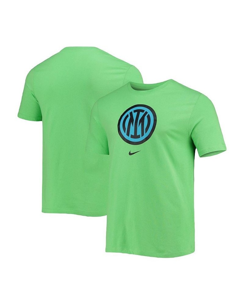 Men's Green Inter Milan Evergreen Crest T-shirt $22.79 T-Shirts