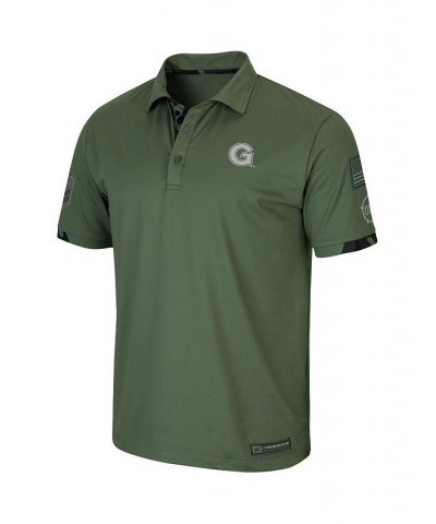 Men's Olive Georgetown Hoyas OHT Military-Inspired Appreciation Echo Polo Shirt $25.20 Polo Shirts