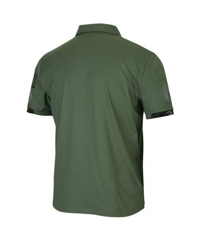 Men's Olive Georgetown Hoyas OHT Military-Inspired Appreciation Echo Polo Shirt $25.20 Polo Shirts