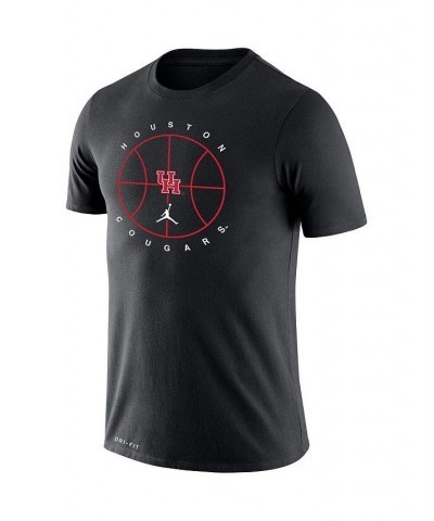 Men's Brand Black Houston Cougars Basketball Icon Legend Performance T-shirt $25.49 T-Shirts