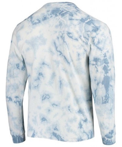 Men's Blue LA Clippers Throwback Tie-Dye Long Sleeve T-shirt $25.49 T-Shirts