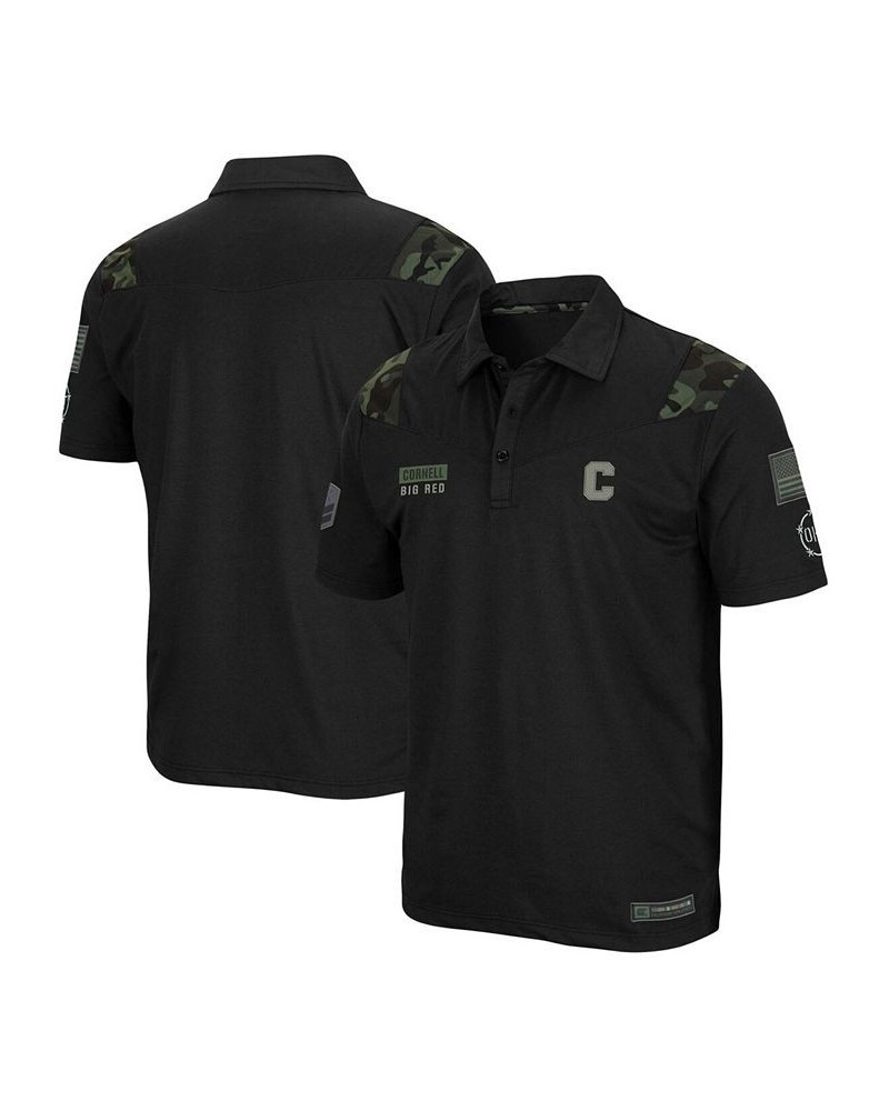 Men's Black Cornell Big Red OHT Military Inspired Appreciation Sierra Polo $34.19 Polo Shirts