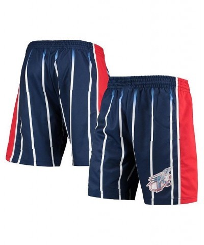 Men's Blue Houston Rockets 1996 Hardwood Classics 75th Anniversary Swingman Shorts $58.50 Shorts