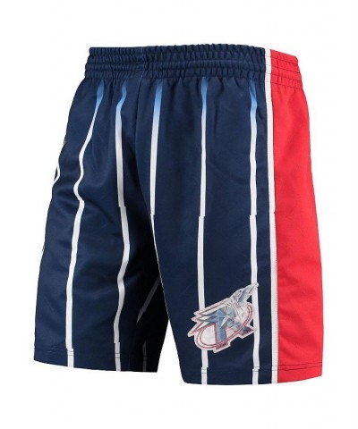 Men's Blue Houston Rockets 1996 Hardwood Classics 75th Anniversary Swingman Shorts $58.50 Shorts