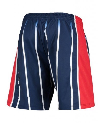 Men's Blue Houston Rockets 1996 Hardwood Classics 75th Anniversary Swingman Shorts $58.50 Shorts