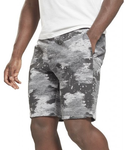 Men's Modern Camo Logo Shorts Gray $21.38 Shorts