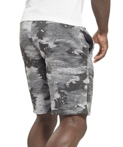 Men's Modern Camo Logo Shorts Gray $21.38 Shorts