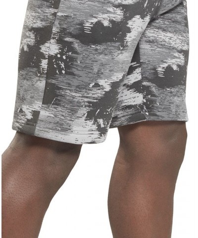 Men's Modern Camo Logo Shorts Gray $21.38 Shorts