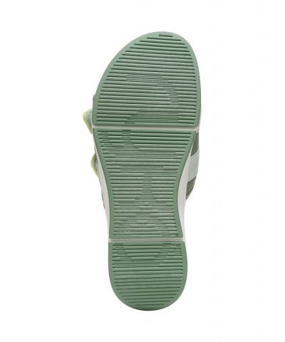 Women's Tribute Slide Sandals Green $43.20 Shoes