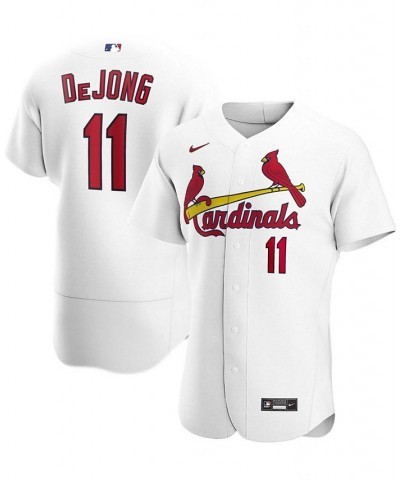 Men's Paul DeJong White St. Louis Cardinals Home Authentic Player Jersey $157.50 Jersey