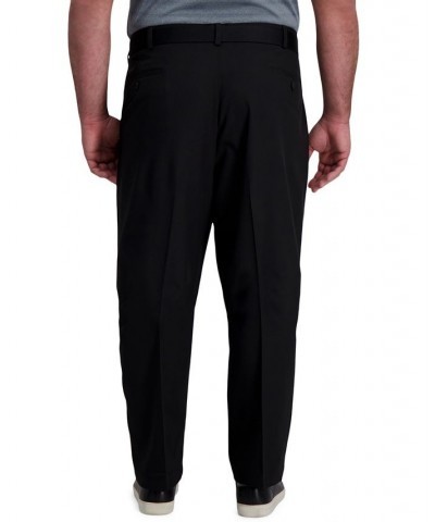 Big & Tall Cool Right Performance Flex Classic Fit Pleated Pant Black $23.10 Pants