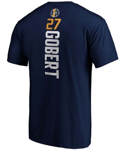 Men's Rudy Gobert Navy Utah Jazz Team Playmaker Name and Number T-shirt $16.66 T-Shirts