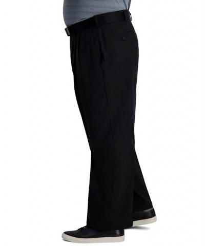 Big & Tall Cool Right Performance Flex Classic Fit Pleated Pant Black $23.10 Pants