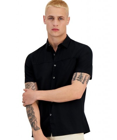 Men's Regular-Fit Solid Shirt PD02 $19.81 Shirts