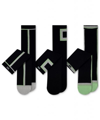 Men's RFE Cushioned Crew Socks - 3pk. Black $10.00 Socks