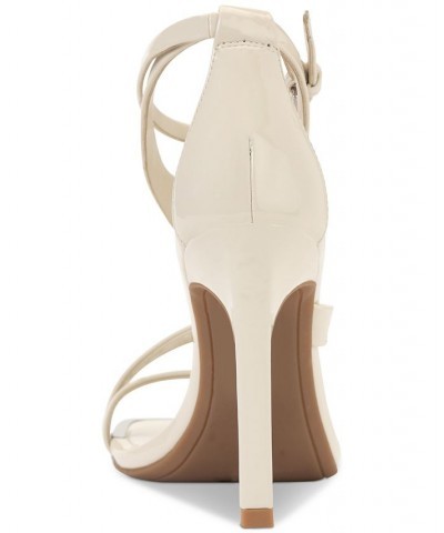 Women's Audrey Ankle-Strap Dress Sandals Tan/Beige $48.00 Shoes