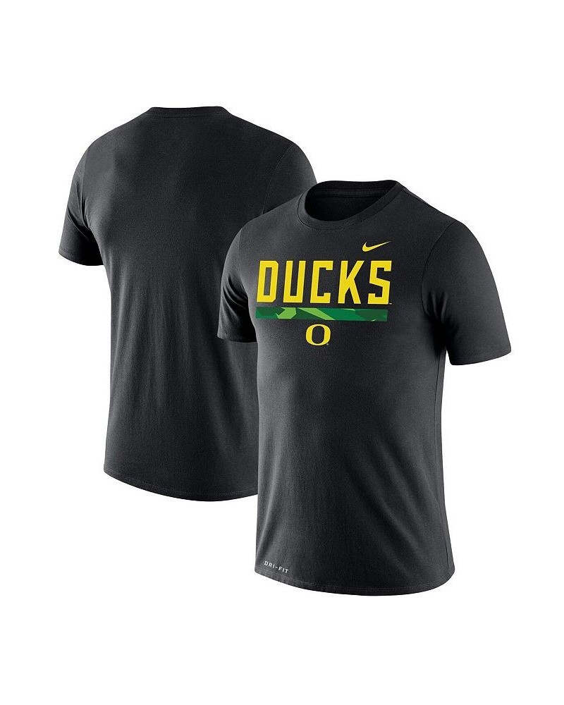 Men's Black Oregon Ducks Team DNA Legend Performance T-shirt $20.00 T-Shirts