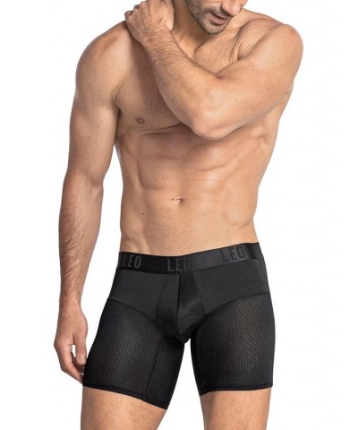 Men's Short Boxer Brief Black $17.64 Underwear