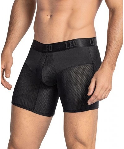 Men's Short Boxer Brief Black $17.64 Underwear