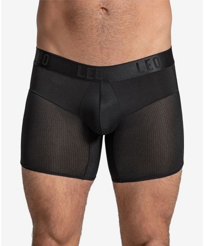 Men's Short Boxer Brief Black $17.64 Underwear