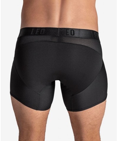 Men's Short Boxer Brief Black $17.64 Underwear