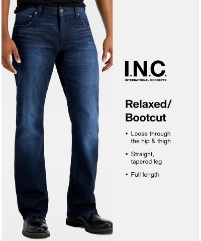 Men's Seaton Boot Cut Jeans Blue $18.80 Jeans