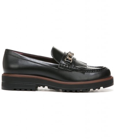 Limit-moc Lug Sole Loafers Black $53.20 Shoes