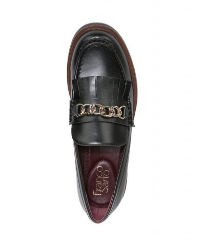 Limit-moc Lug Sole Loafers Black $53.20 Shoes