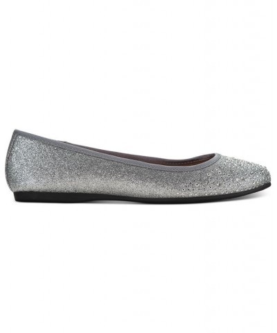 Angelynn Flats Silver $28.56 Shoes