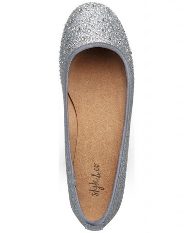 Angelynn Flats Silver $28.56 Shoes