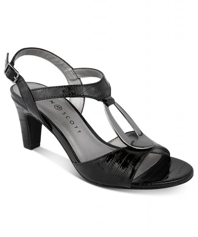 Women's Danee Dress Sandals Black $31.80 Shoes