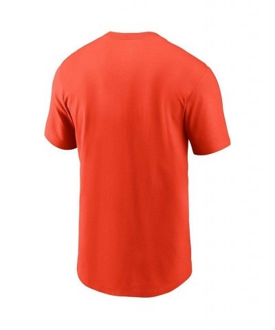 Men's Orange Cleveland Browns Broadcast Essential T-shirt $19.60 T-Shirts