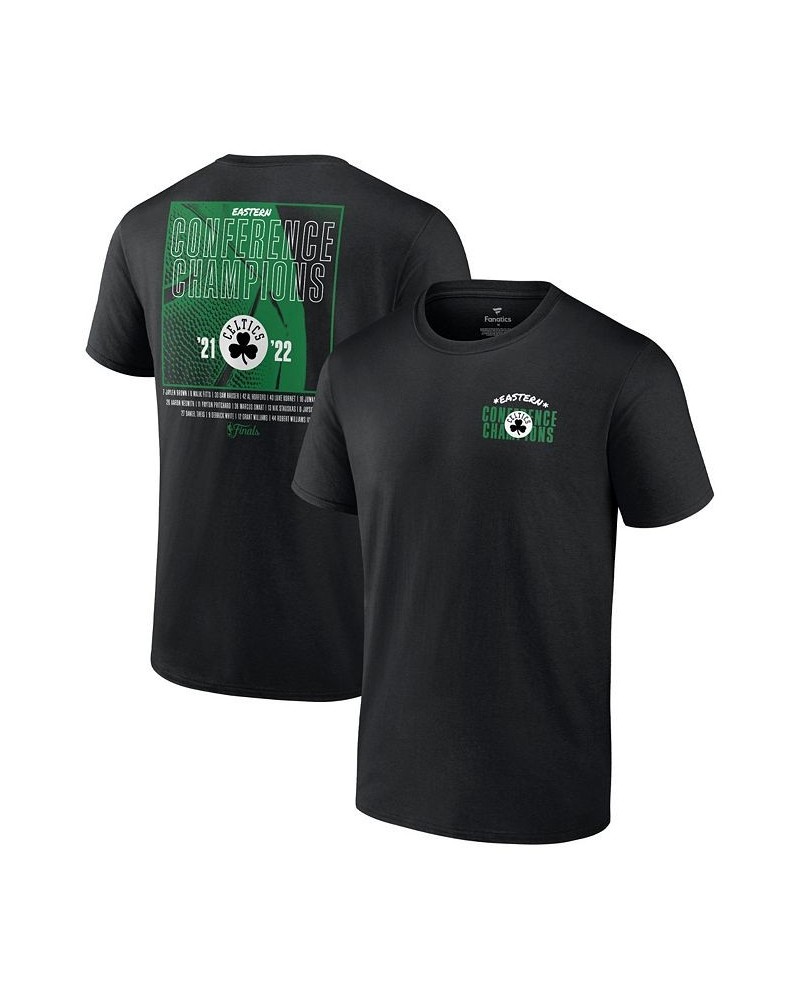 Men's Boston Celtics Branded 2022 Eastern Conference Champions Balanced Attack Roster T-Shirt $20.64 T-Shirts