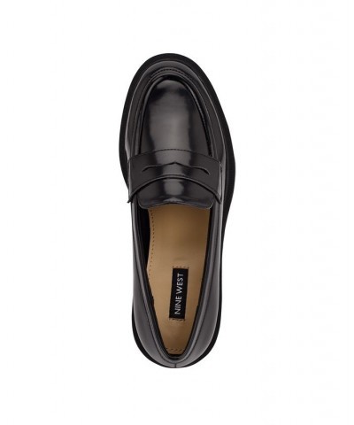 Women's Maibel Slip-on Loafers Black $40.59 Shoes