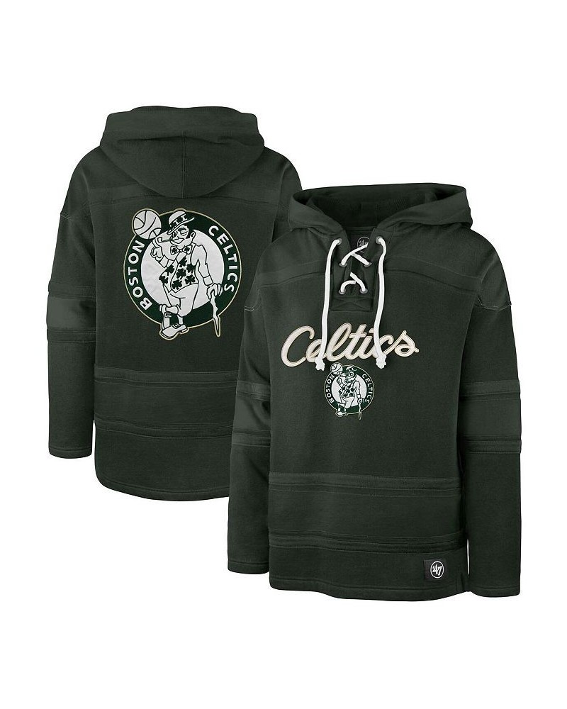 Men's Green Boston Celtics 2022/23 Pregame MVP Lacer Pullover Hoodie - City Edition $60.80 Sweatshirt