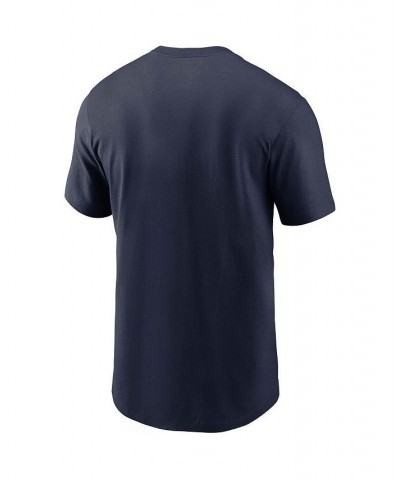 Men's Navy Tennessee Titans Broadcast Essential T-shirt $17.59 T-Shirts