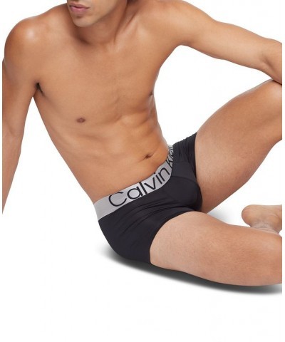 Men's 3-Pk Steel Low Rise Trunks Black $27.27 Underwear