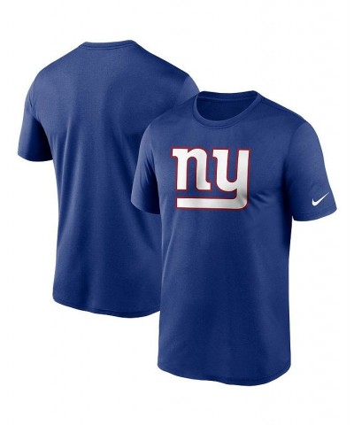 Men's Royal New York Giants Logo Essential Legend Performance T-Shirt $22.39 T-Shirts