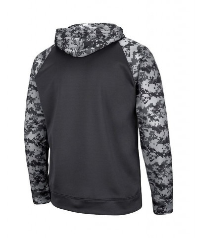 Men's Charcoal Texas Longhorns Big and Tall OHT Military-Inspired Appreciation Digi Camo Raglan Pullover Hoodie $31.50 Sweats...