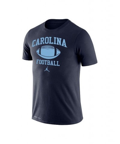 Men's Navy North Carolina Tar Heels Big and Tall Football Legend Performance T-shirt $17.60 T-Shirts