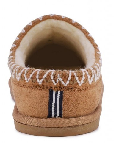 Men's Briggs Slide On Slipper Brown $14.28 Shoes