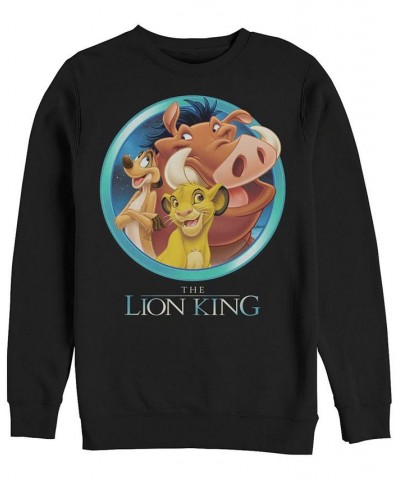 Disney Men's Lion King Best Friends, Crewneck Fleece Black $31.34 Sweatshirt