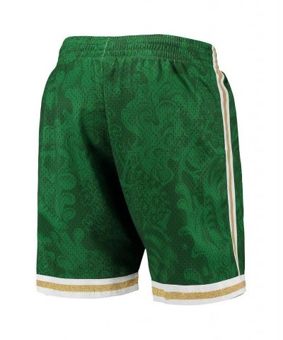 Men's Kelly Green Boston Celtics Hardwood Classics Lunar New Year Swingman Shorts $45.90 Shorts