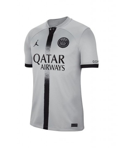 Men's Black Paris Saint-Germain 2022/23 Away Breathe Stadium Replica Blank Jersey $37.26 Jersey