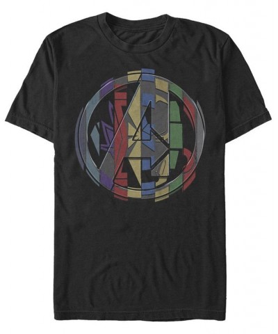 Marvel Men's Avengers Endgame Badge Logo Mash Up, Short Sleeve T-shirt Black $19.59 T-Shirts