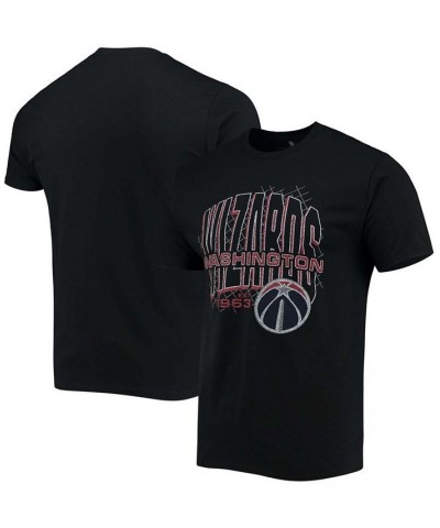 Men's Black Washington Wizards Playground T-shirt $19.43 T-Shirts